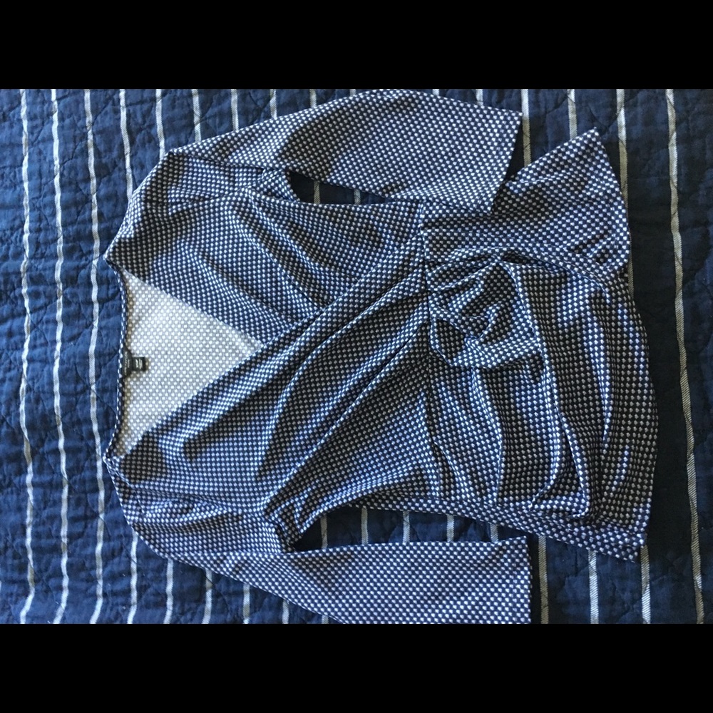 Ann Taylor XSP Blue Blouse